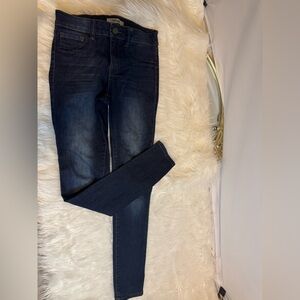 Refuge dark blue straight leg jeans size 0